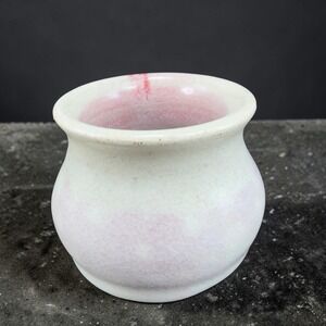 Hand Made Studio Pottery Small Dish Bowl Trinket Holder Artist Signed Marked VTG